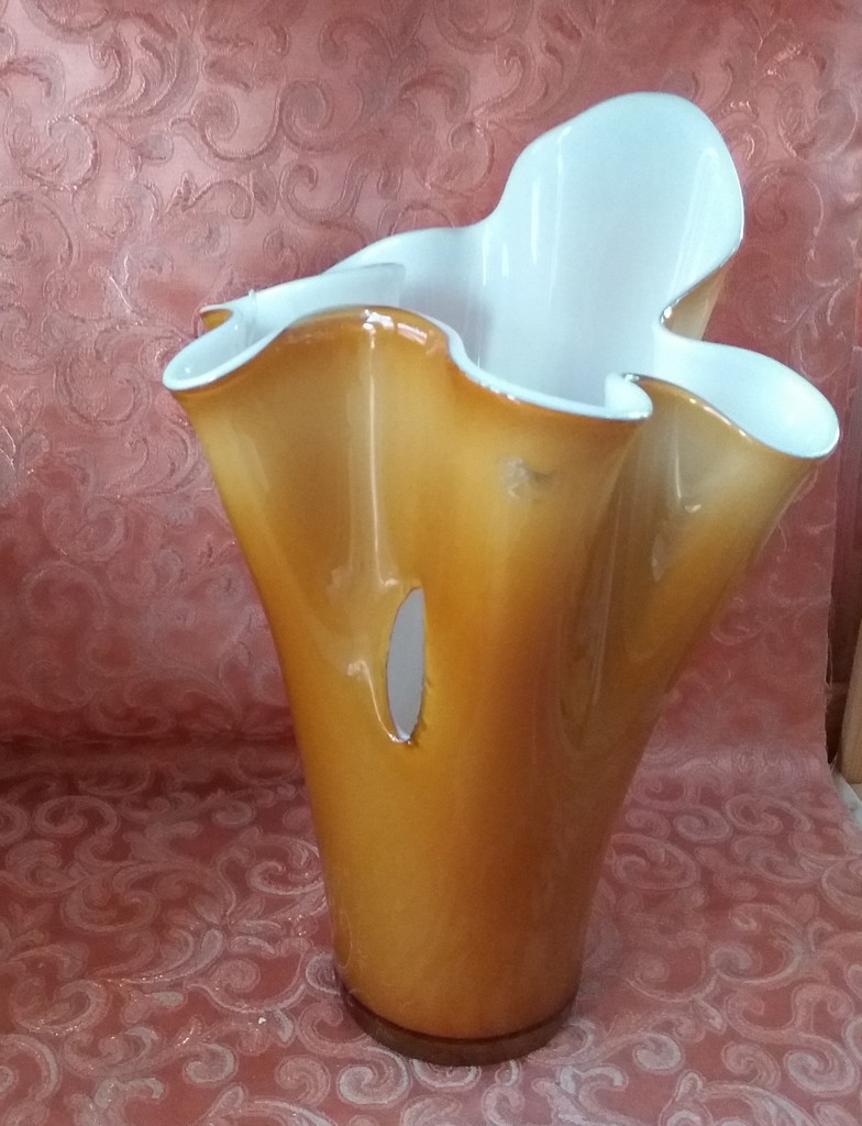Vaso in vetro bicolore Vaso in vetro bicolore